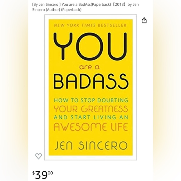 You Are A Bad Ass - Jen Sincero Paperback Book - Picture 1 of 4